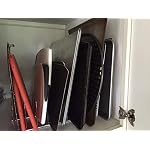 Slideep Pot Pan Lid Holder Drying Rack, Bakeware Lid Storage Organizer, Pantry and Cabinet Holder - Image 7