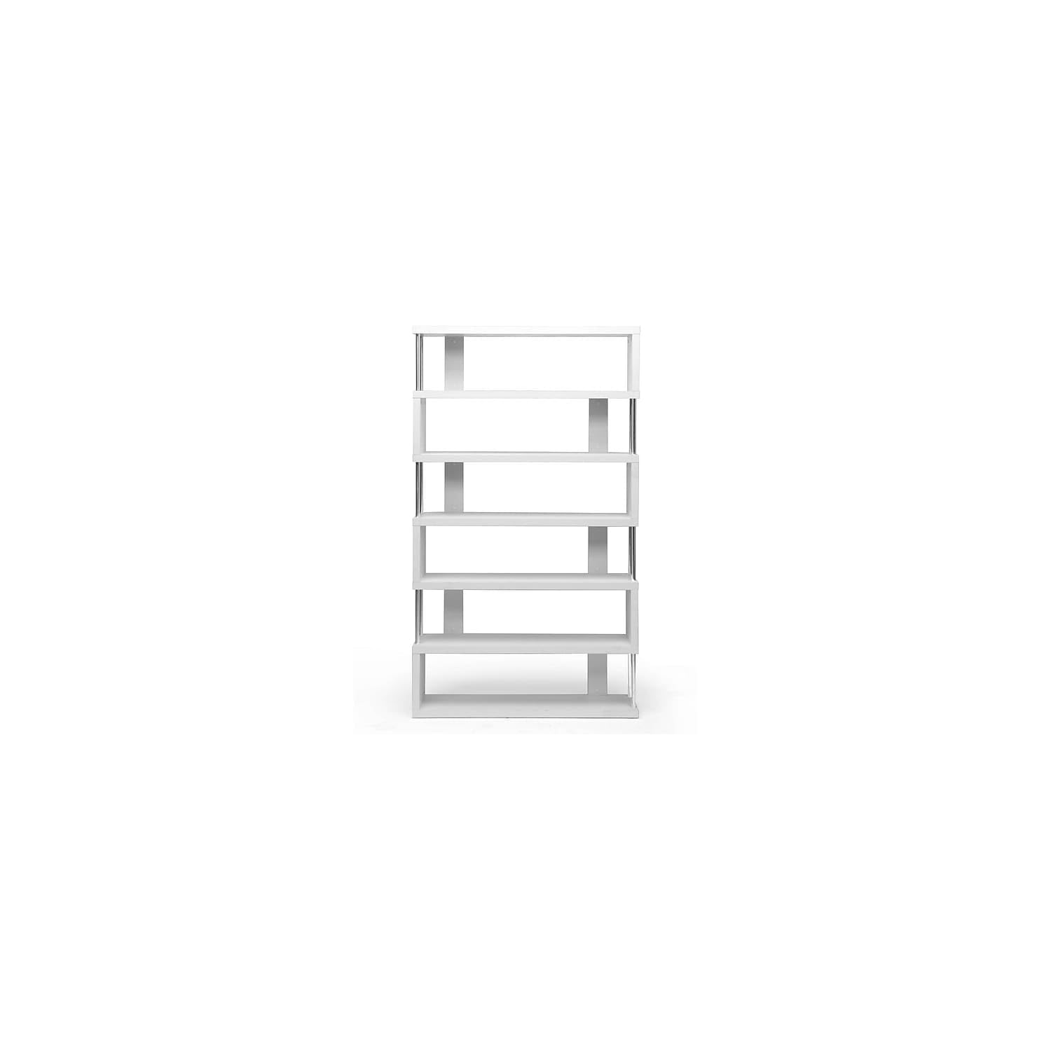 Baxton Studio Sagen Set of 3 Wooden Crates with White Finish