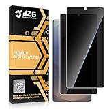 JZG 2 Pack Privacy Screen Protector for Samsung Galaxy S25 Ultra, Anti Spy S25 Ultra Tempered Glass, Fingerprint Unlock Compatible, Bubble Free