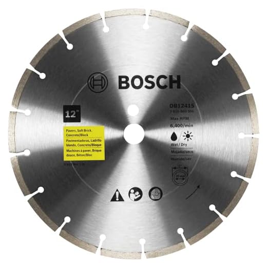 BOSCH Segmented Diamond Blade for Cutting