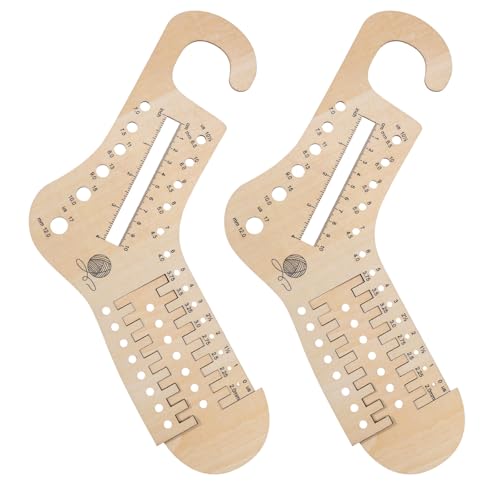 Bloqueur de chaussettes bois réglable pour éviter les tricots déformés - 2