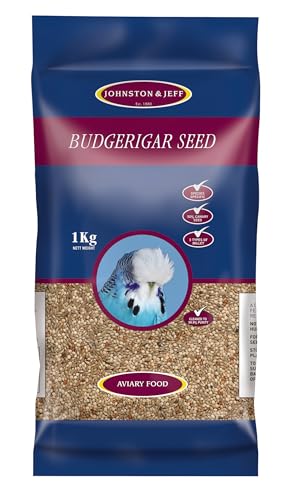 1kg Budgerigar Seed - Budgerigar Seed Mix For Birds - Essential Nutrition for Birds Supports Health and Feather Quality Premium Bird Food/Feed