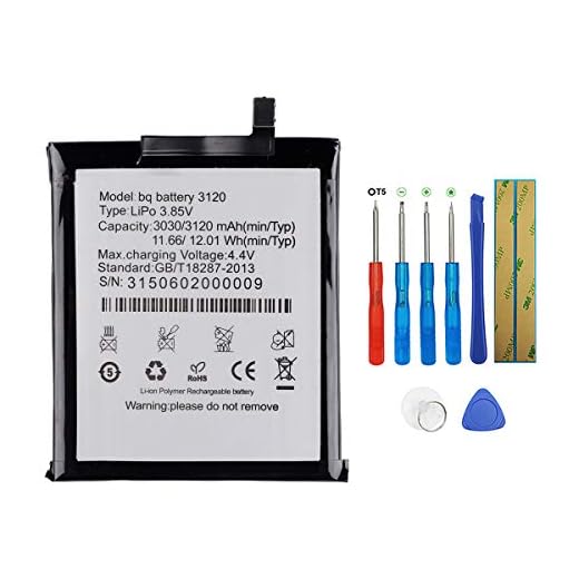SWARK BQ 3120 - Batería Compatible con BQ Aquaris M5 (con Herramientas)