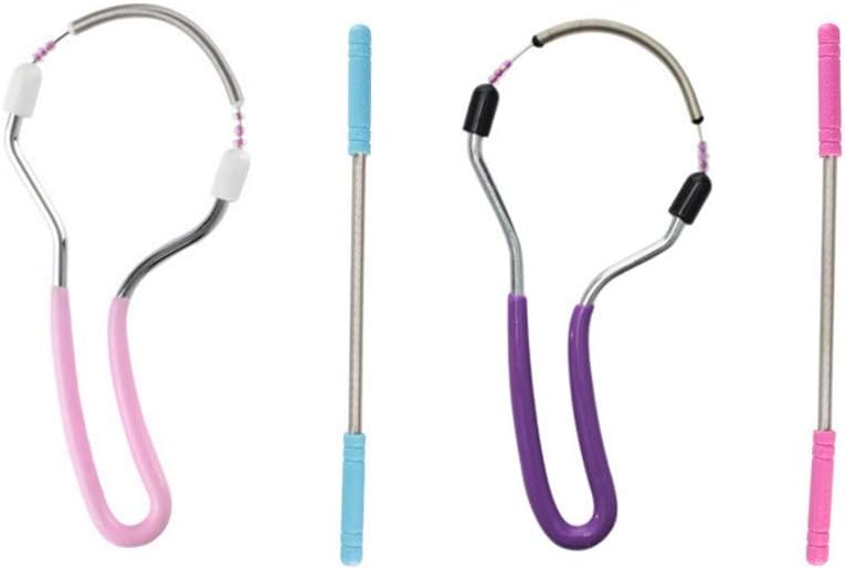 Lot de 4 Épilateurs Faciaux à Ressort: Épilation Douce & Précise Pour Une Peau Parfaite