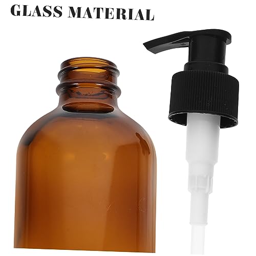Flacons réutilisables pour déplacement et gel bain en verre 250ml - 5