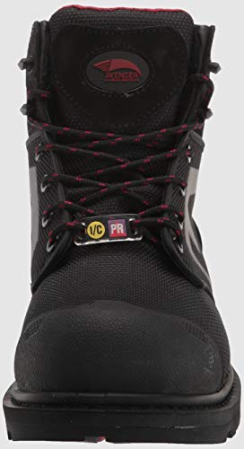 Image of FSI FOOTWEAR SPECIALTIES INTERNATIONAL Men's 7581 Hammer 6 inch Black Carbon Toe Waterproof Puncture Resistant Work Boots