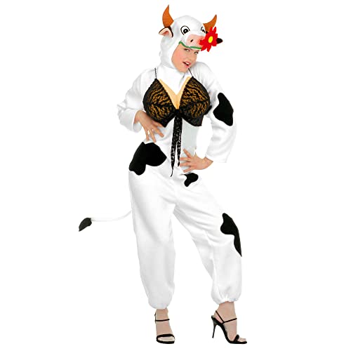 W WIDMANN MILANO Party Fashion - Animal Costume de Vache pour Adulte, 11001575, Multicolore, m