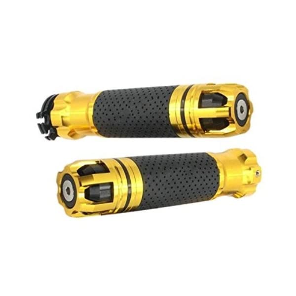 Dhe Best BS08 Bike Handle Grip Cover with Stylish Light and Comfort Rubber Handle Bar/Handlebar