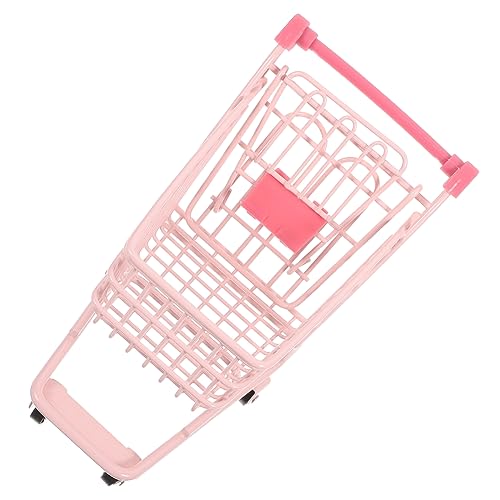 SUPVOX Charriot de Courses Décoratif pour Maison Mini Charriot Accessoire de Rangement Panier à Provisions Couleur Aléatoire