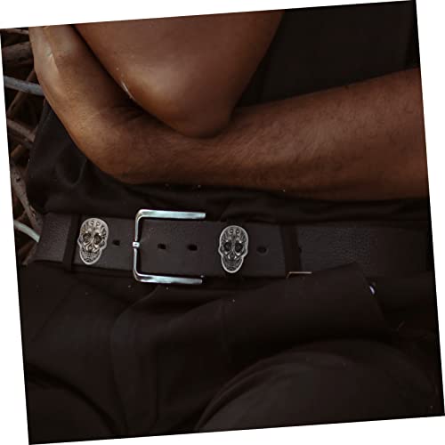 Rivets tête de mort pour cuir vêtements chaussures accessoires DIYEAH or argent