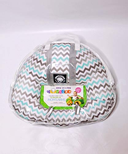 The Original Hugaboo Infant Sitting Chair - Blue Chevron