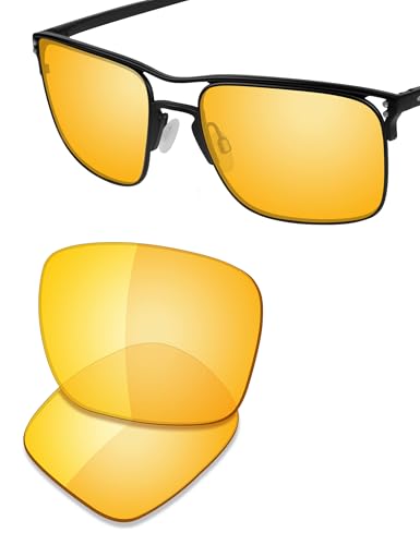 Image of SAUCER Premium Replacement Lenses & Nosepads for Oakley Holbrook Ti OO6048 | UV400 Protection, Anti-Scratch, Precise Fit