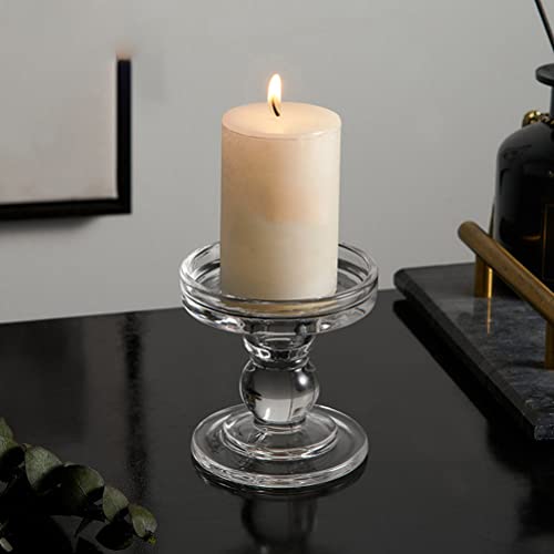 1Pc Decorative Glass Candle Holders Romantic Candlesticks Home Adornment For Home/Wall/Room Decorations #TOP1