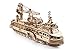 UGEARS maquetas para Construir para Adultos - Puzzle 3D Buque de investigación Modelo mecánico - Barcos de Madera para Montar - Rompecabezas Mecánico - Kits de construcción 3D de maquetas de Barcos