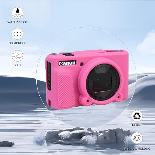 Funda para cámara Canon PowerShot SX740 HS en silicona suave miniatura 5