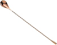 Barfly Copper Teardrop Bar Spoon 11 13/16" (30cm) - Professional Mixology Tool for Precise Stirring & Layering