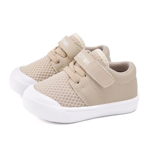 Image of BMCiTYBM Baby Sneakers Girls Boys Lightweight Breathable Mesh First Walkers Shoes 6-24 Months