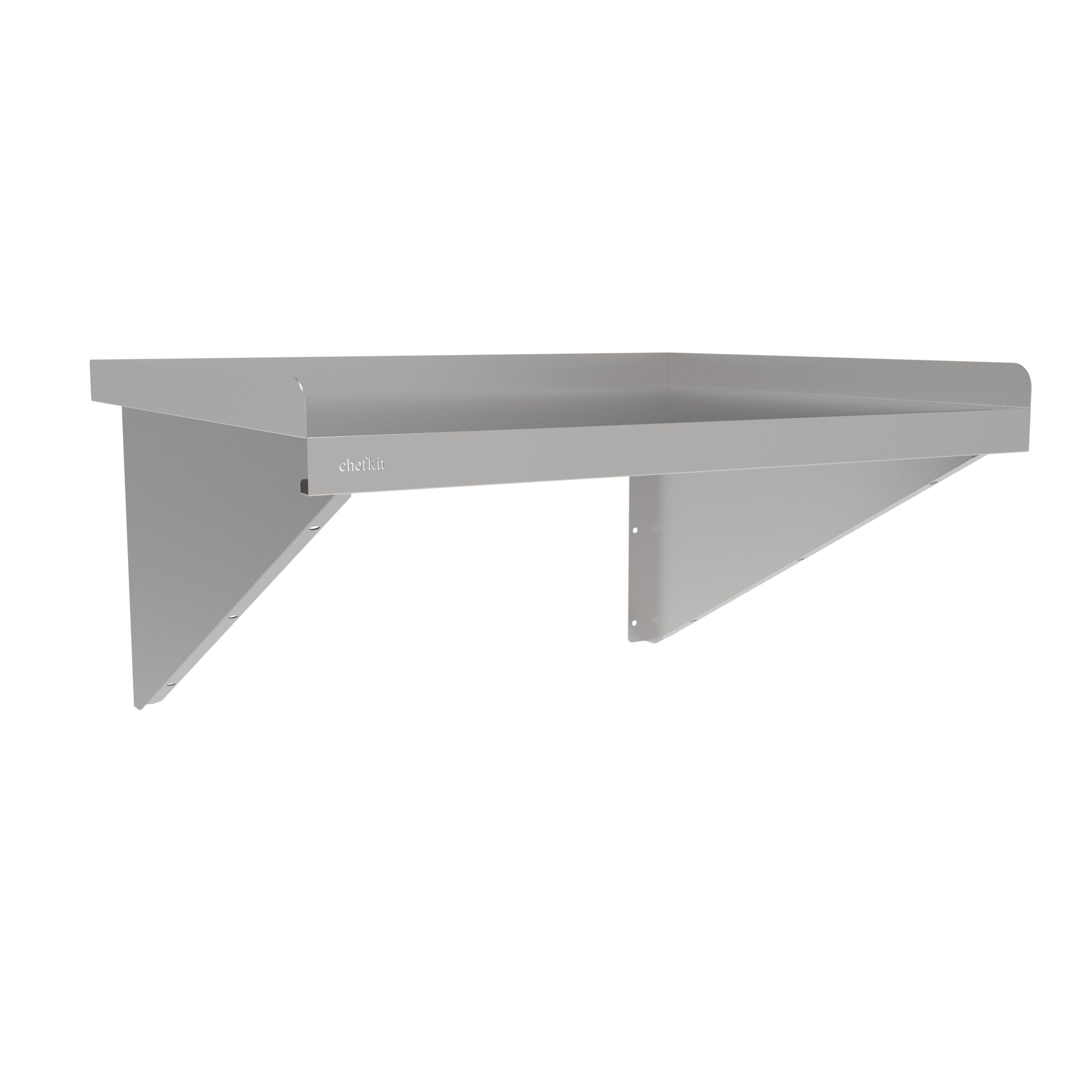 Displaypro Chefkit Stainless Steel Microwave Shelf (W: 610mm x D: 500mm)