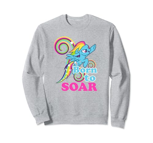 Sweatshirt My Little Pony Rainbow Born To Soar pour fan