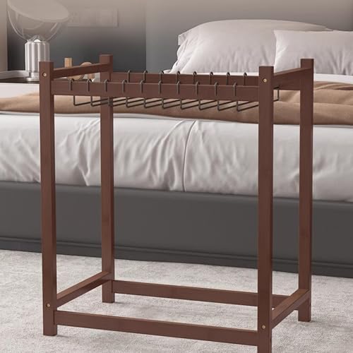 Porte-pantalons gain de place pour optimiser les petits placards au sol - 4