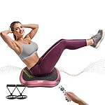 AXV Vibration Plate Exercise Machine Whole Body Workout Power Vibrate Fitness Platform Vibrating Machine Exercise Board for Weight Loss Shaping Toning Wellness Home Gyms Workout - Image 2