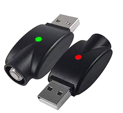 (2 Pack) Charger USB Smart for USB Adapter Devices with LED Indicator Light