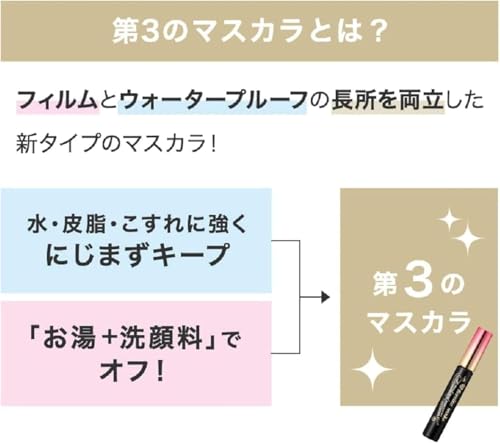 ヒロインメイク ボリューム&カールマスカラ アドバンストフィルム 01 漆黒ブラック の商品画像 2
