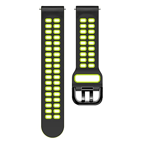 Correa de silicona de 20 mm compatible con Garmin Forerunner 645 para sustituir bandas rotas 7