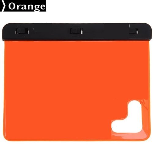 TechCare Waterproof Pouch Case for Apple iPad Air 2,Apple iPad Mini 3,Apple iPad Air,Apple iPad 4 (Orange)