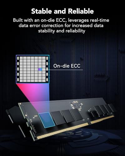 Image of Lexar ARES RGB DDR5 RAM 32GB Kit (16GB x 2) 6400MHz, DRAM Memory 288-Pin U-DIMM, XMP 3.0 Gaming Computer Memory, AMD Expo, CL32-38-38-76, 1.4V (LD5EU016G-R6400GDLA)