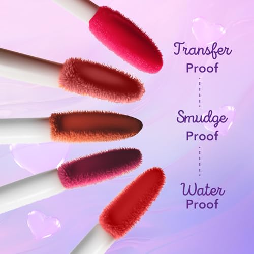 Image of Blue Heaven Love Capsule Non Transfer Lip Colour | Intense Color Payoff | Long Lasting | One Swipe Formula | Liquid lipstick Waterproof & Smudge Proof | Light Brew, 5ml