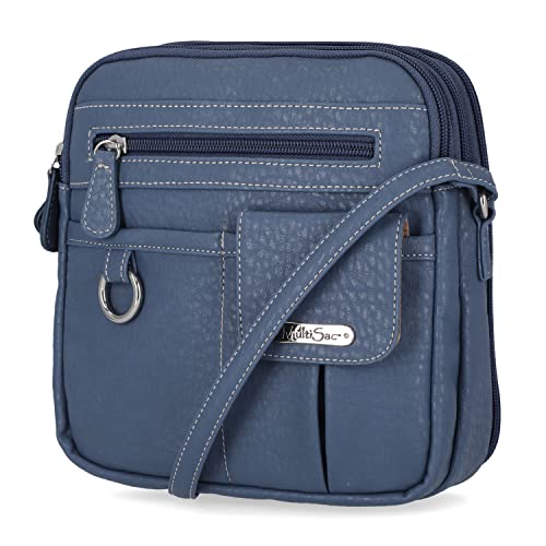 Image of Multisac Women's MultiSac North South Mini Zip Around Crossbody