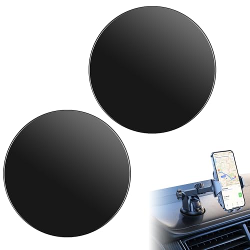 Lytonix 2 Stück 80 mm/3.15' Saugnapf Klebepad, Klebepads Handyhalterung