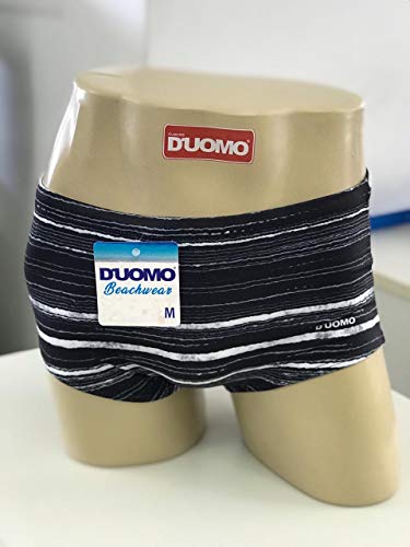 Sunga listrada, Duomo, Masculino, Preto, M