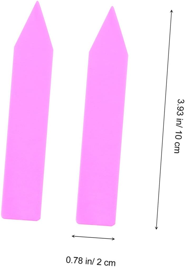 600Pcs Multi-Color Plant Labels Stakes Plastic Garden Markers for Flowers Vegetables Seedlings and Potted Plants Weather-Resistant Garden Tags for Outdoor Use