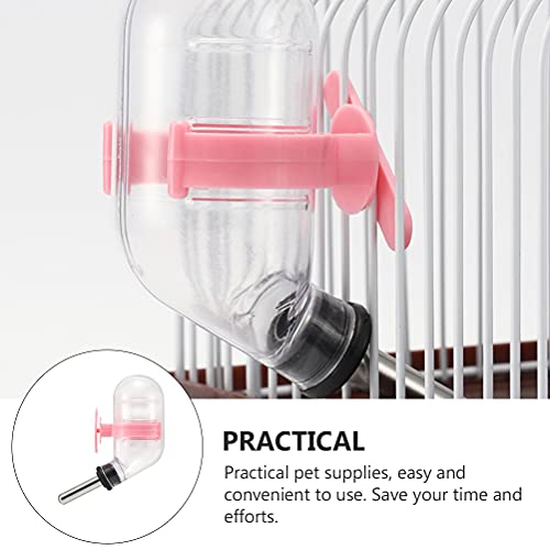 ULTECHNOVO 4Pcs Hamster Water Bottles Pet Cage Hanging Drinking Bottles Automatic Waterer Pet supplies. - Image 2