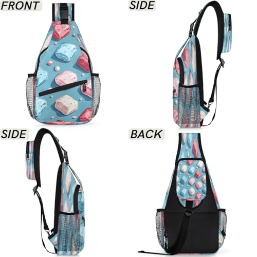 Mochila tipo Sling unisex en poliéster 7.9x3.5x14.2 in miniatura 6