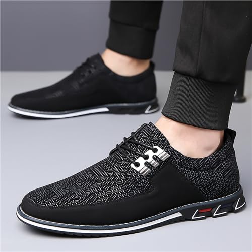 Men's Dress Shoes Comfort Soft Casual Oxford Superior Leather Sneakers Business Derby Shoe Loafers for Working Driving2