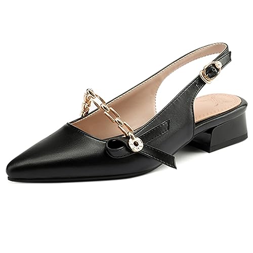 Mary Janes talon carré escarpins noirs anti-douleur avec bride cheville ajustée