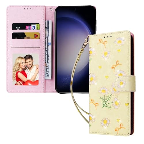Housse Samsung Galaxy A16 4G/5G marguerite jaune coque souple fleur