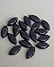 Black Onyx Marquise Shape Cabochon Gemstone for Beautiful Jewelry Making, All Sizes Available, 2 Pcs Set (5x10mm)