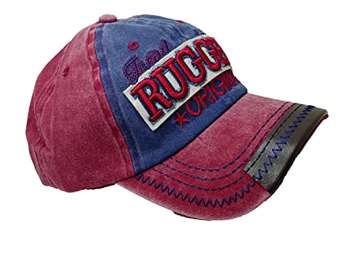 Image of Adjustable Soft Cotton Denim Cap for Men Women Baseball Vintage Washed Distressed Hats Adjustable Stylish Cap Regular Fitted