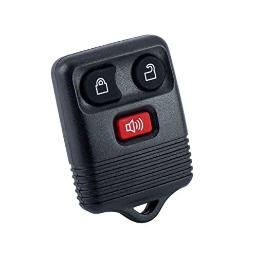 Keyless Entry Remote 3-Button Key Fob Replacement for 1998 1999 2000 2001 2002 2003 2004 2005 2006 2007 2008 2009 2010 2011 2012 2013 Ford F150 F250 F350 Expedition Explorer (CWTWB1U345)