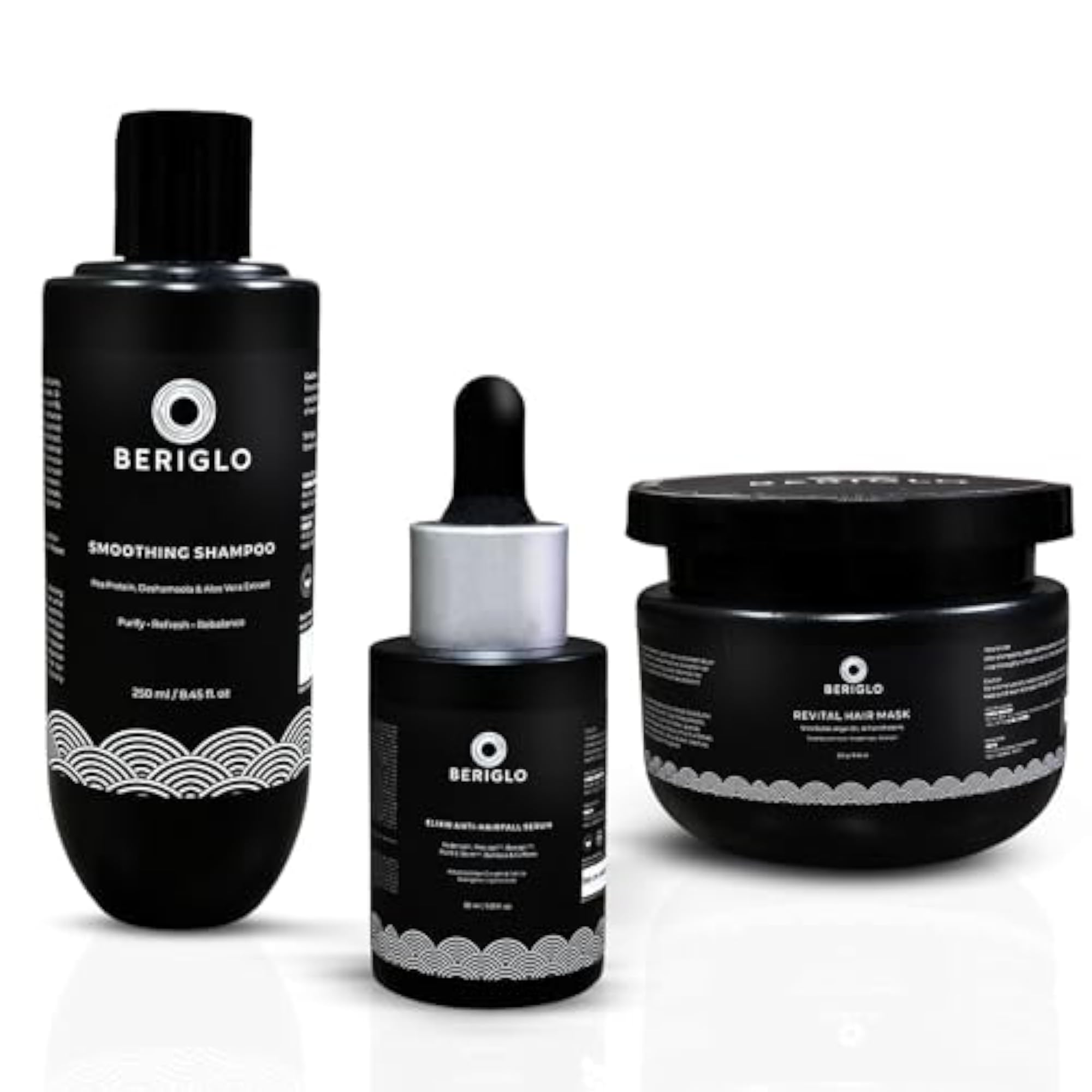 Elixir Anti-Hairfall Serum Combo with Smoothing Shampoo
