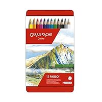 Caran D'ache 12 Color Pablo Set (666.312)