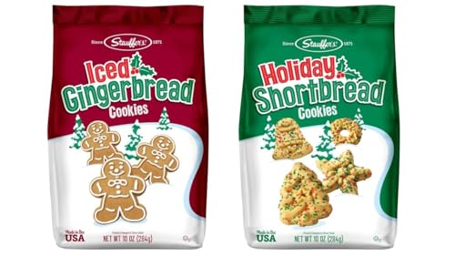 HOLIDAY COOKIES GIFT PACK OF 2 - (1) Iced Gingerbread