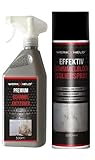 WerkXheld Schimmelentferner Set | biozidfrei & Schimmelfarbe innen weiß (je 500ml) – Schimmel...