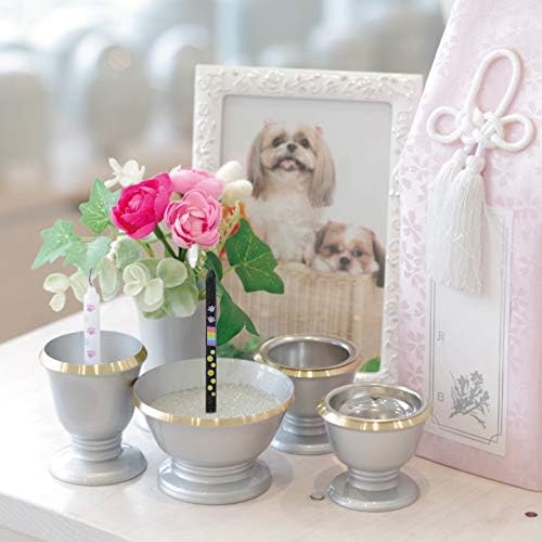 虹の橋のたもと足あとろうそくお線香セットの全体像