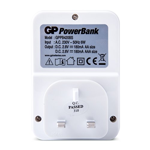 GP Recyko caricabatterie con 8 x AA e 4 x batterie...