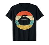 Curling Vintage Retro Curling Stone T-Shirt